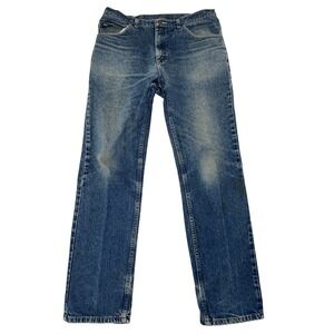 Lee Blue Jeans Regular Fit Straight Leg Men‎ 36x34 Zip Fly Cotton Denim 5-Pocket
